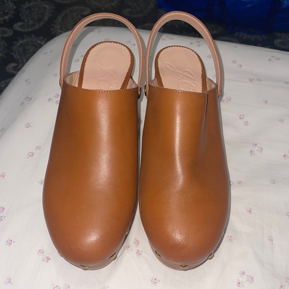 Jcrew clogs worn 2 Times. Like new. So cute.